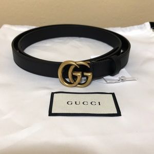 Gucci Marmont Belt (Black, size 90/36)